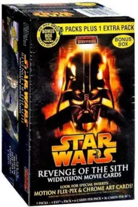Tarjeta coleccionable Star Wars La Venganza de los Sith Película WIDEVISION Caja de bonificación - Imagen 1 de 1