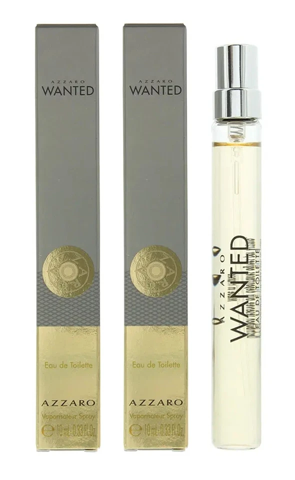 AZZARO WANTED 20 ml Eau de Toilette Spray Neu & Ovp 2x 10ml Herren Travel-Spray - Bild 1 von 1