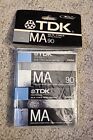 TDK MA 90 leere Kassettenbänder in Verpackung ungeöffnet Metall Typ IV
