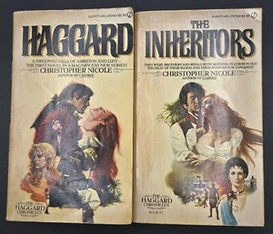 Haggard & The Inheritors By Christopher Nicole Haggard Chronicles Books 1 & 2 - Picture 1 of 10