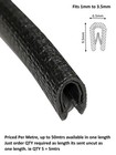 Trailer Horsebox Edge Trim Self Grip PVC Metal Panel Protection Seal