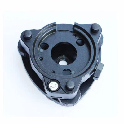 LETER NEW THREE-JAW BLACK TRIBRACH WITHOUT OPTICAL PLUMMET Fits TOTAL STATION