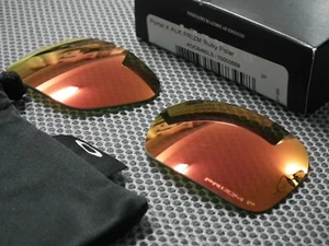 OAKLEY Portal X Polarized Prizm Ruby Authentic Replacement Lenses w/ Bag - Picture 1 of 3