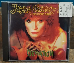 Jayne County & The Electric Chairs – Deviation - CD 1995 Made in Germany Rare G+ - Picture 1 of 11