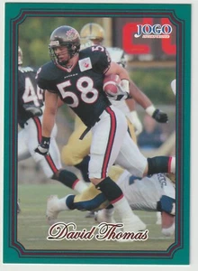 2002 Jogo CFL David Thomas Card #218 Ottawa Renegades Eastern Illinois - Picture 1 of 2