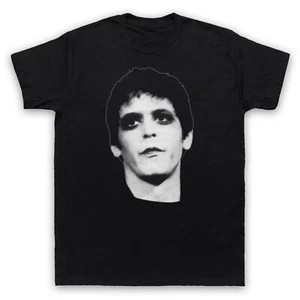 LOU REED FACE VELVET ROCK UNOFFICIAL UNDERGROUND ROCK MENS & WOMENS T-SHIRT - Picture 1 of 23