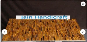 3'x2' marble dining Coffee center Table Top tiger eye Inlay Mosaic antique decor - Picture 1 of 4