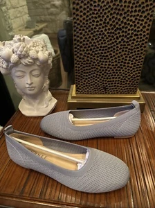 Journee Collection Women's Size US 8 Maryann Grey Ultimate Basic Flat Nordstrom - Picture 1 of 13