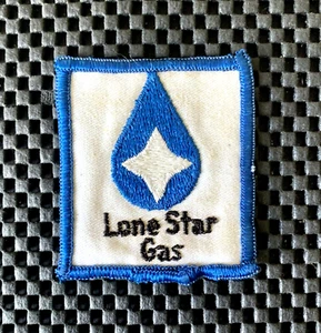 LONE STAR GAS EMBROIDERED SEW ON PATCH PETROLIANA 2 1/4" x 2 1/2" NOS - Imagen 1 de 2