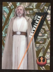 LUKE SKYWALKER 2016 Topps Star Wars High Tek ORANGE Parallel SP /25 MARK HAMILL - Picture 1 of 2