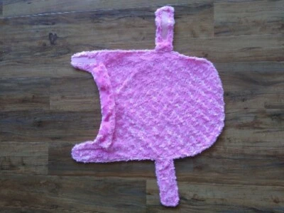 Casaco de pele rosa rosa para cachorro Top Paw tamanho G - Imagem 1 de 4