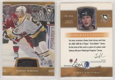 2002-03 ITG Be A Player First Edition Game-Used Jerseys Aleksey Morozov #FE-056