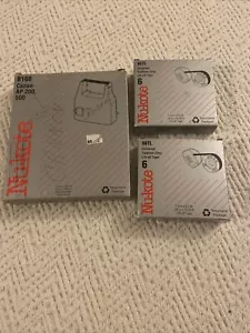 NuKote Ribbon Lot B168, 86TL for Typewriter Cannon Ap 200, 500 Lift Off Tape - Picture 1 of 6