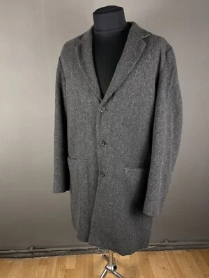 APC Coat Mens Gray Button Wool Size 2XL - Image 1 of 4