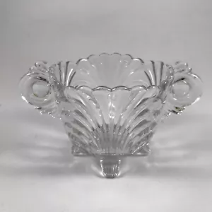 Vintage CAMBRIDGE GLASS "CAPRICE CLEAR" Footed 3.25" OPEN SUGAR, 2 Handles - Picture 1 of 6