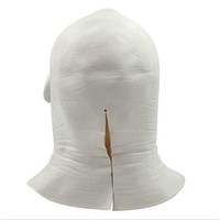 Adults Masquerade Party Grimace Latex Cover Horror Halloween Cosplay Costume FI