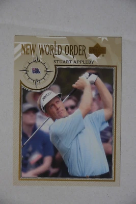 2002 upper deck new world order #62 stuart appleby  - Image 1 of 2