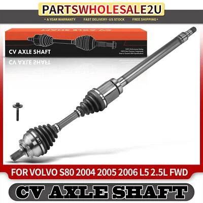 前乘客 CV 轴组件适用于沃尔沃 S80 2004 - 2006 L5 2.5L FWD 1700-277027 — 第 1/4 张图片