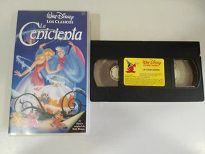 Der Cinderella los Big-Size de WALT DISNEY - VHS Kassette Spanisch 1992 Am - Bild 1 von 7