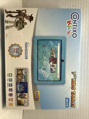 Contixo V8 7" Inch Learning Kids Tablet, Android 11, Quad Core, Ages 3-7 Toddler - Image 1 of 4