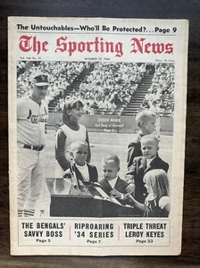 1968 The Sporting News ROGER MARIS St. Louis Cardinals - 12 ottobre 1968 - Foto 1 di 14