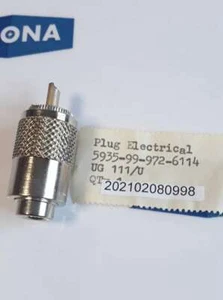 Amphenol NSN 5935 99 972 6114 UG 111 U PL 259 UG 176 U nuevo stock antiguo - Imagen 1 de 7
