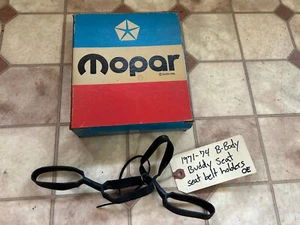 1971 1974 B Body Buddy Seat Belt Retainers OE - Picture 1 of 3