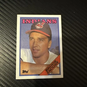 1988 Topps - #555 Brook Jacoby - Picture 1 of 2