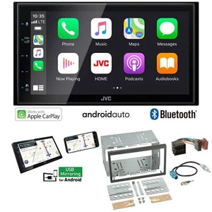 JVC Autoradio Apple CarPlay Android für Mercedes Benz M-Klasse bis 2005 W163 - Bild 1 von 8