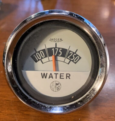 Alfa Romeo Berlina 2000 1972 1973 1974 medidor de temperatura del agua Ferrari vintage Foto 1 de 4