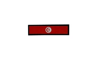 Patch printed embroidered travel souvenir biker backpack flag  tunisia - Bild 1 von 1