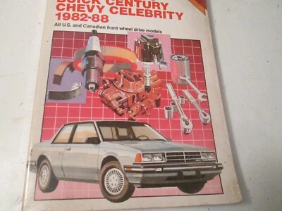 Auto Chiltons Olds Cierra Pontiac 6000 Buick Century Chevy Celebrity 1982-1988  Foto 1 de 4