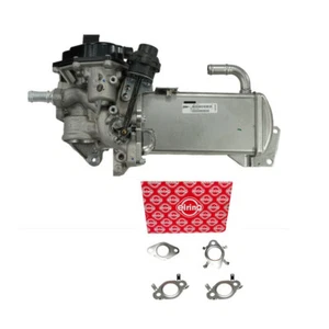AGR-Kühler + Dichtungen Elring für VW 2.0 TDI 03L131512DN 04L131547S Original - Picture 1 of 10