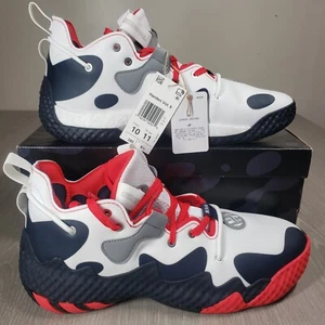 Adidas Harden Vol. 6 USA pallacanestro rosso/bianco/blu taglia 10 nuovi GV9081 - Foto 1 di 12