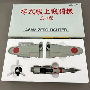 WW2 Marushin Zero Carrier Fighter 21 'ZEKE' A6M2 Diecast 1/48 Gray In stock - Picture 1 of 15
