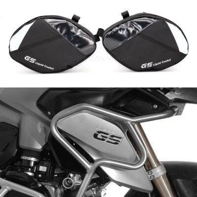 Bolsa de barra de choque para BMW R1200GS LC R 1200GS LC 2013-2016 marco bolsas de almacenamiento Foto 1 de 4