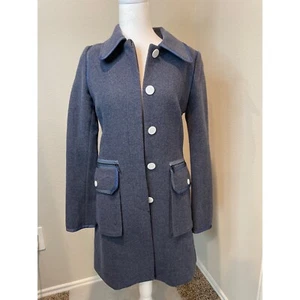 Trenchcoat Z Spoke by Zac Posen Blau Professor - Bild 1 von 5