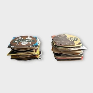 60 Mixed Beer Bar Restaurant Coaster Lot - Picture 1 of 7