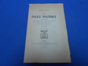 La Police Politique. Chronique des temps de la restauration d'après les - Imagen 1 de 1