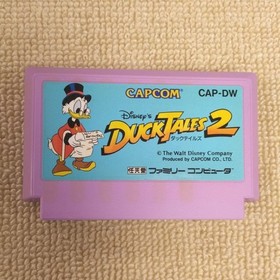 Capcom DuckTales 2 FC Famicom NES Video Game Cart No Box