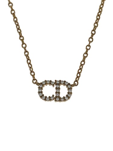 Collana Christian Dior Con Top Donna Usata