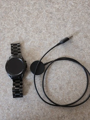 Samsung Galaxy Watch3 45mm Titanium Case with Stainless Steel Band Smartwatch... - Image 1 of 3