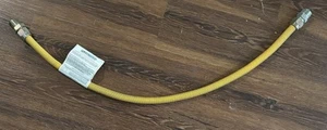 Connettore Gas Flextron Acciaio Inox Rivestito FTGC-YC12-36P - Nuovo - Foto 1 di 3
