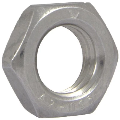 Sechskantmuttern M1,6 bis M24 DIN 439 Edelstahl VA Niedrige Muttern Flach - Bild 1 von 4