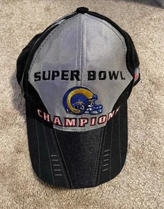 St. Louis Rams 2000 Super Bowl Champions Locker Room SnapBack Hat. #17 - Imagen 1 de 8