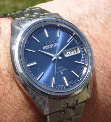 Seiko 5ACTUS SS, Vintage Gents Watch, 6106-7510, 1972, O/hauled, Guaranteed - Image 1 of 4