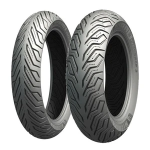 TYRE PAIR MICHELIN 120/70-12 58S + 120/70-10 54L CITY GRIP 2 - Picture 1 of 6