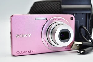 ⏯️[Excellent+5] Sony Cyber-shot DSC-W350 Pink Digital Camera Japanese Only - Picture 1 of 20