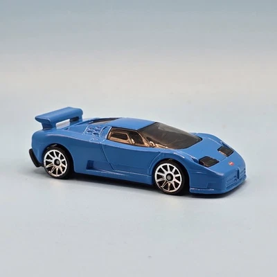 HOT WHEELS UNSPUN BLUE 94 BUGATTI EB110 SS - UNSPUN - Image 1 of 4