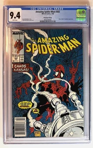 Amazing Spider-Man #302 (1988) CGC grado 9,4 pagine BIANCHE Marvel Comics Edicola - Foto 1 di 2